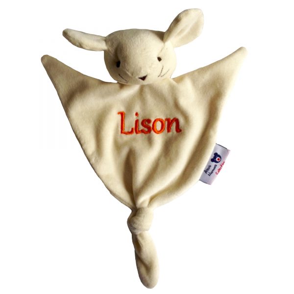 Doudou bio Lison souris
