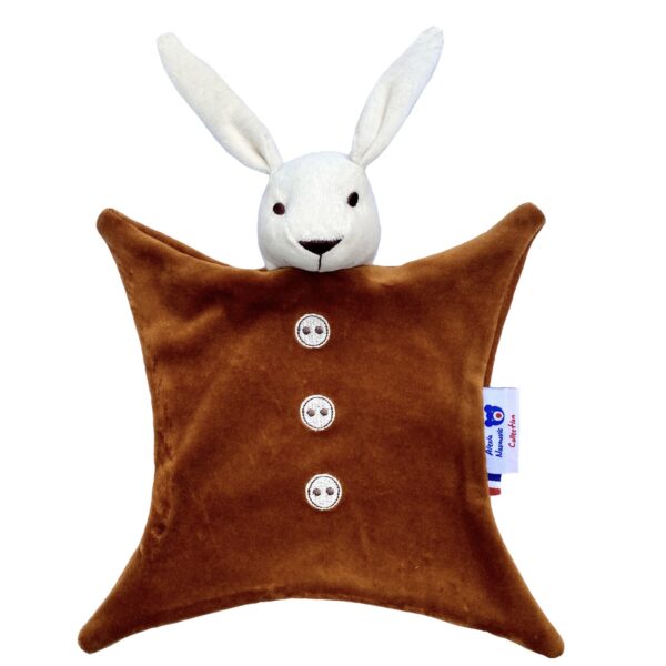 Lapin boutons - Brun