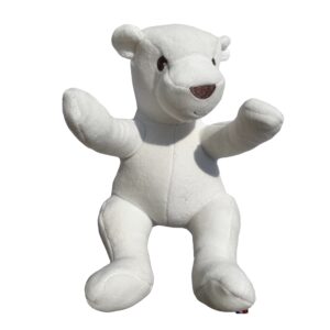 Ours Bobby blanc