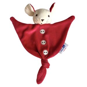 Souris boutons - rouge