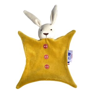Lapin boutons - Ocre jaune