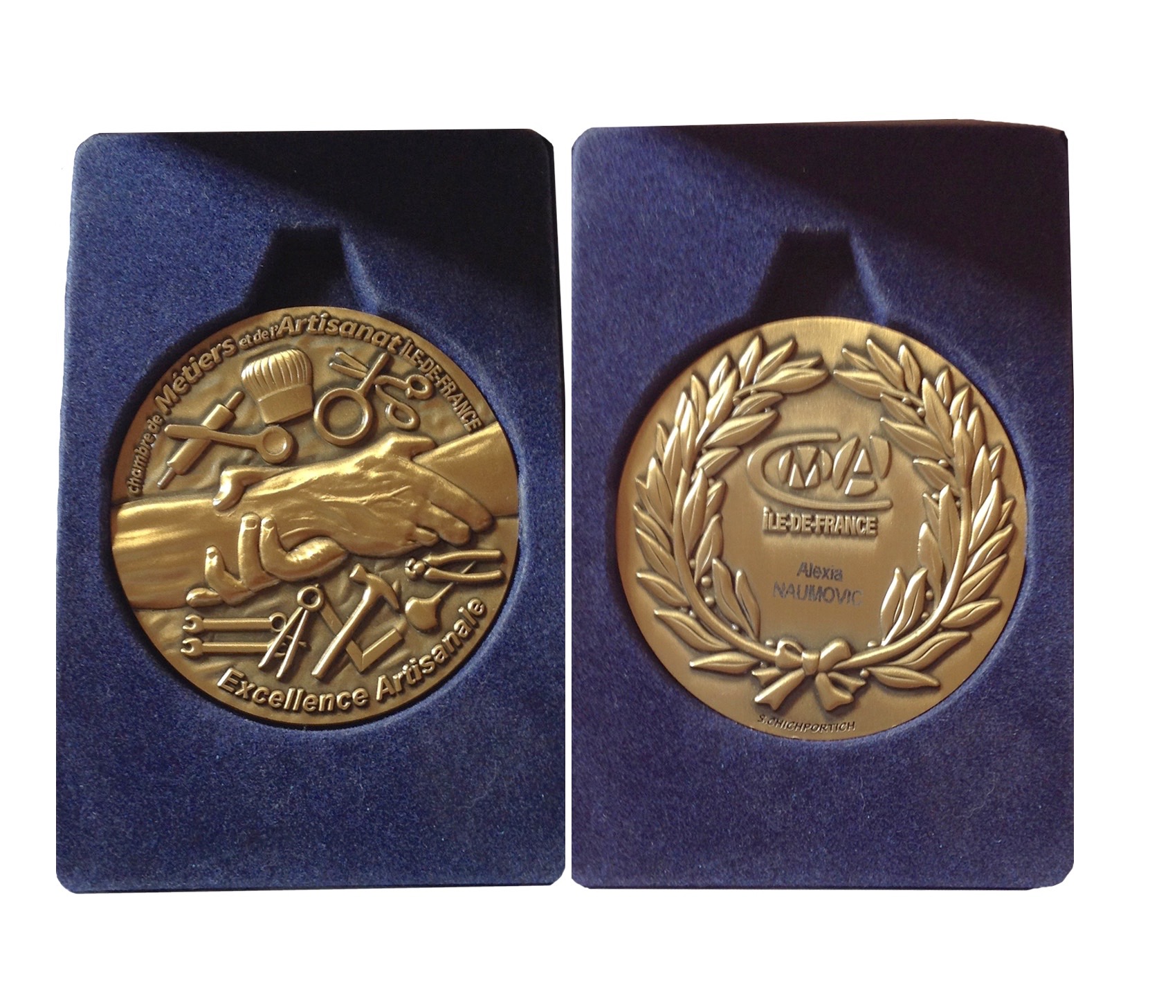Médaille Sportive Ancienne – Basket-ball Division Excellence 1945 (France)